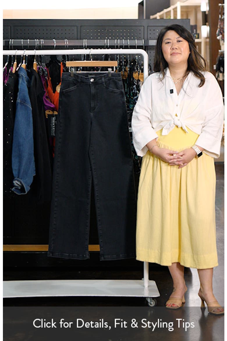 The Mischa Super High Waist Wide Leg Jeans video