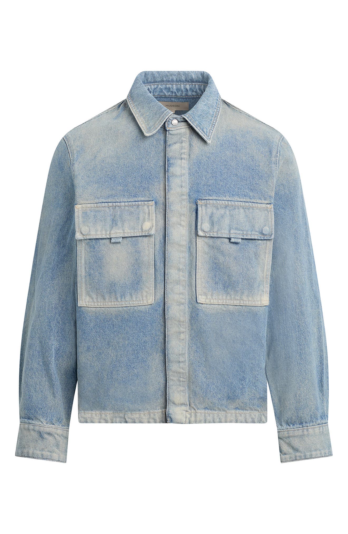 Hudson Jeans Denim Shirt Jacket — фото 6