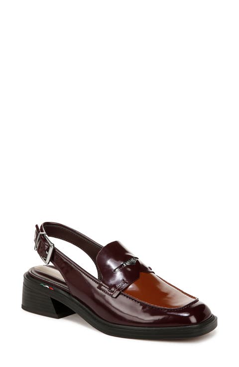 Giada Slingback Penny Loafer Pump (Women)