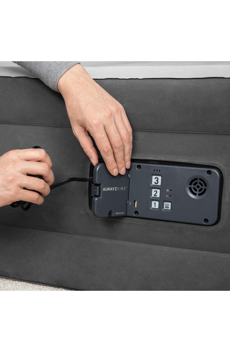 Sealy 18" Queen Airbed, Builtin Comfort Pump, Adjustable Firmness, Alternate, color,