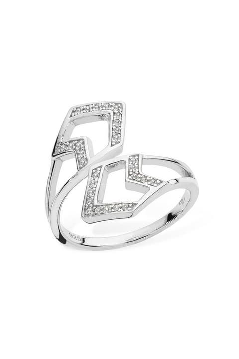 Art Deco Tie Ring
