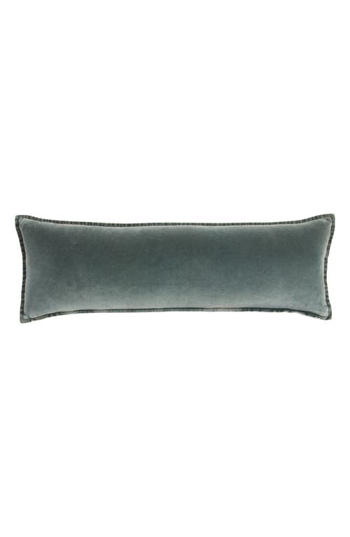 Nordstrom Velveteen Bolster Pillow In Green