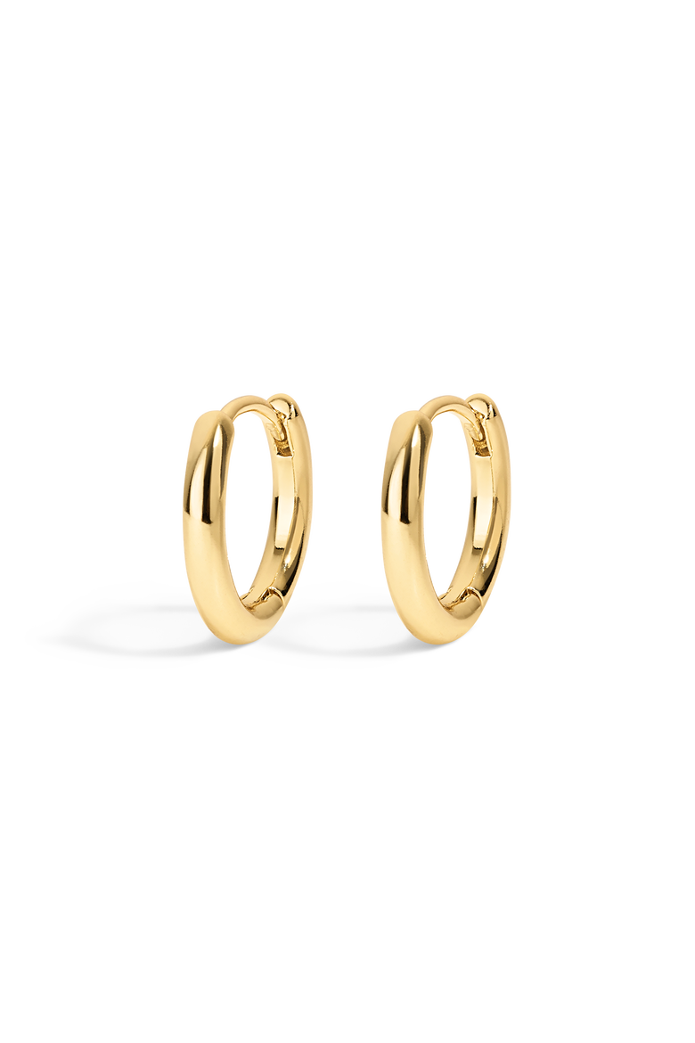 Tiny Hoops, Main, color, Gold