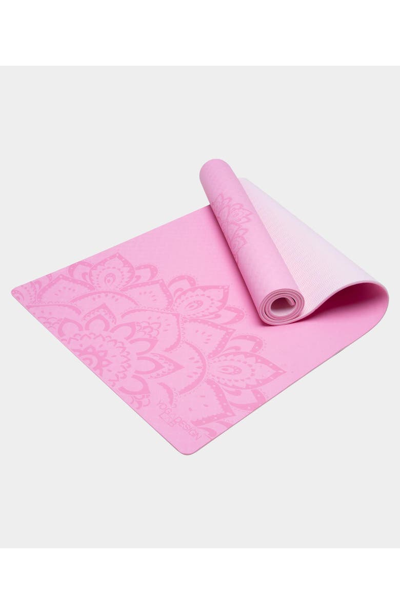 Yoga Design Lab Flow Yoga Mat, Alternate, color, Mandala Rose