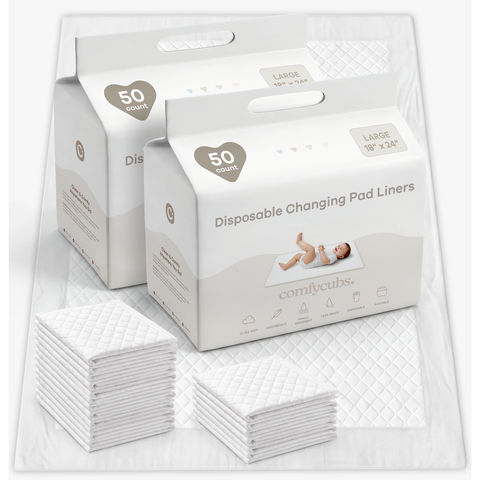 Baby Changing Pad Liners, Large