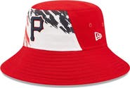 New Era Men's New Era Red Pittsburgh Pirates 2022 4th of July Bucket Hat