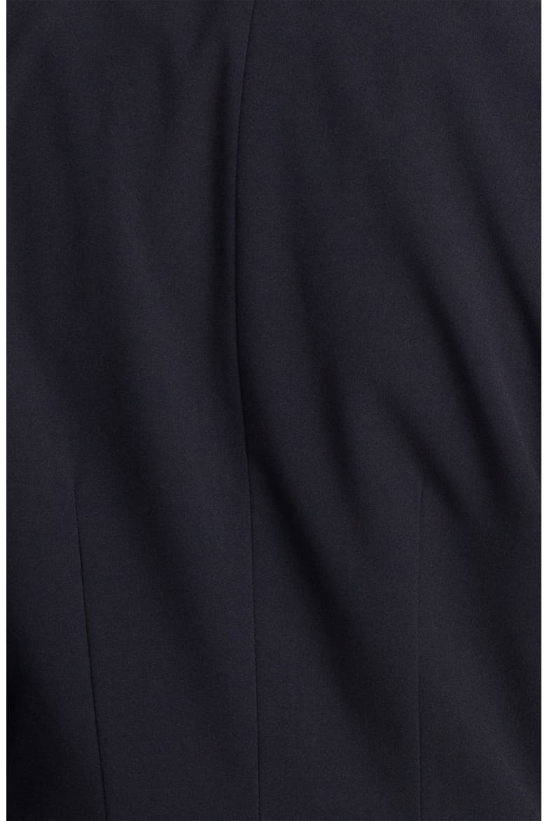 Frenchi® Curved Hem Blazer, Alternate, color, BLACK
