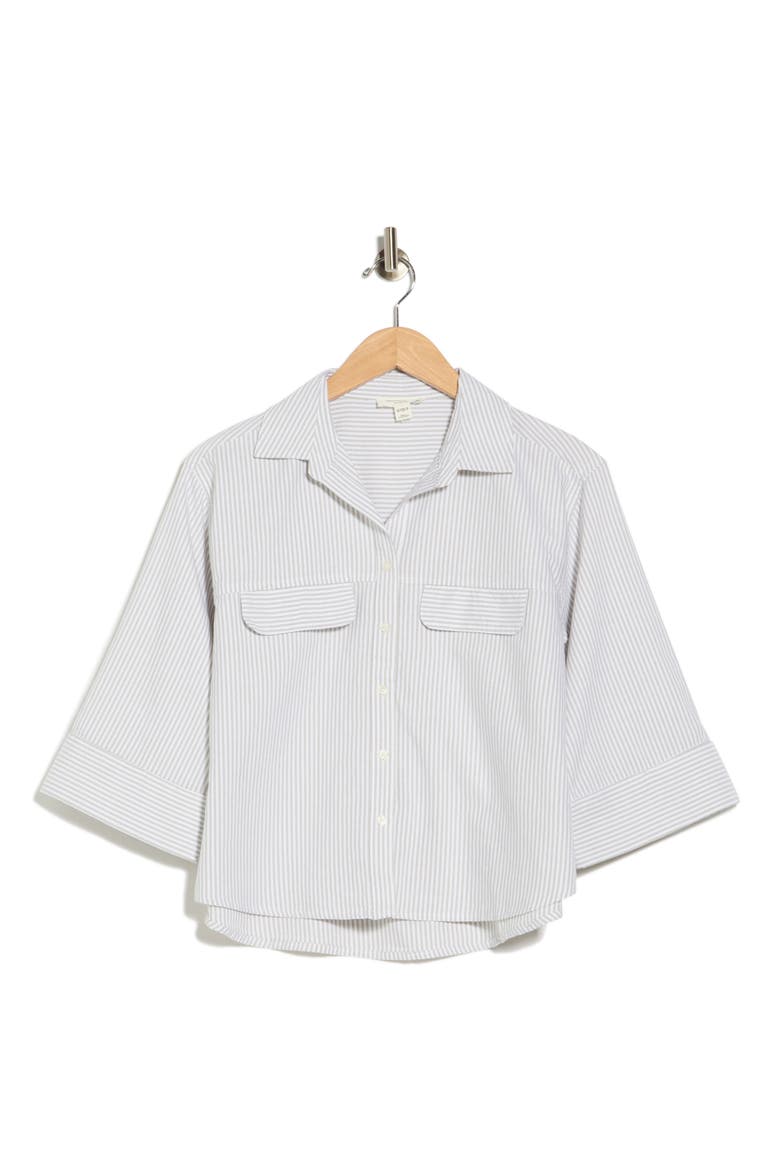 Jennie Button-Up Shirt, Main, color, SAGE MOSS