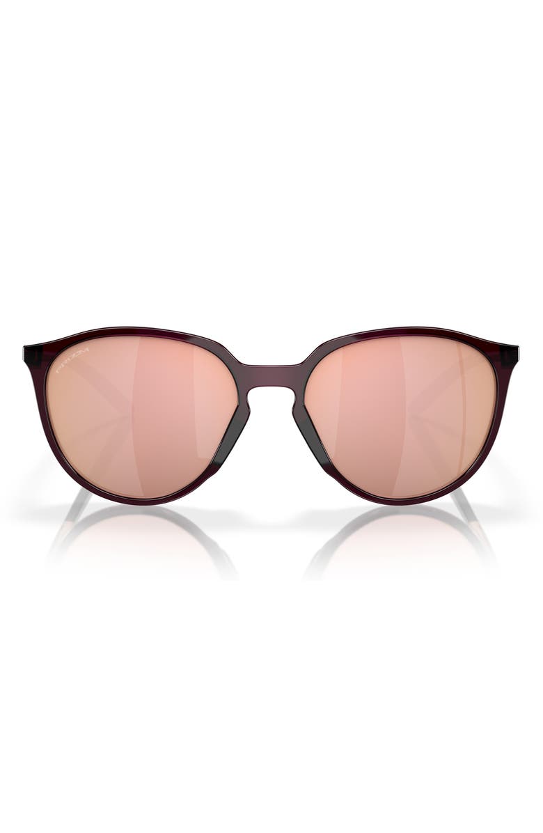 Oakley Sielo 57mm Round Sunglasses, Main, color, Rose Gold