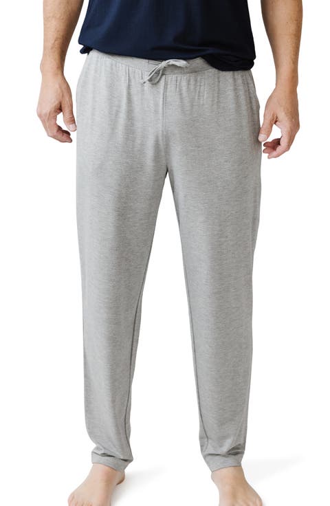 Tie Waist Stretch Knit Pajama Pants