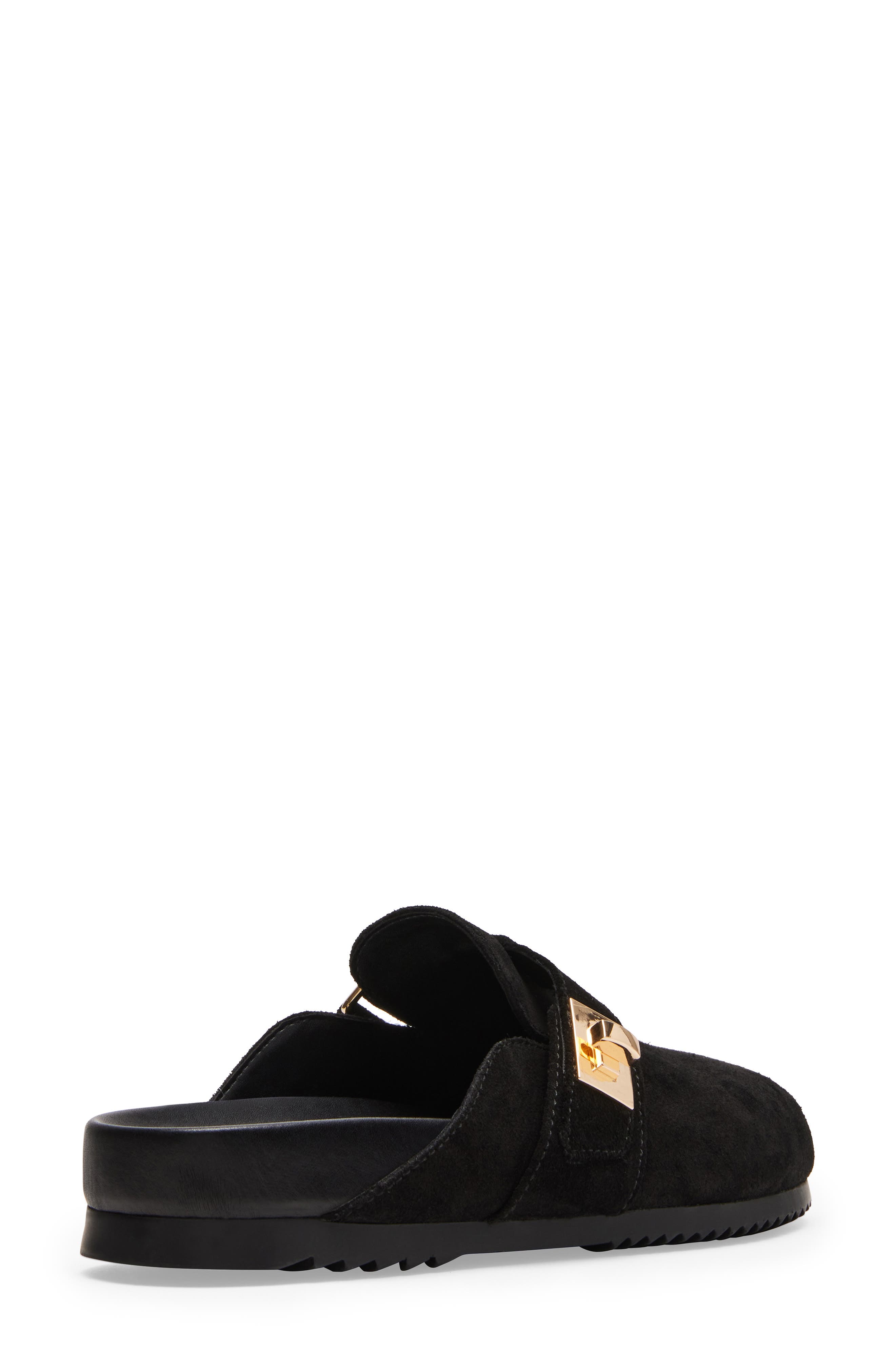 Money Clog, Alternate, color, BLACK SUED