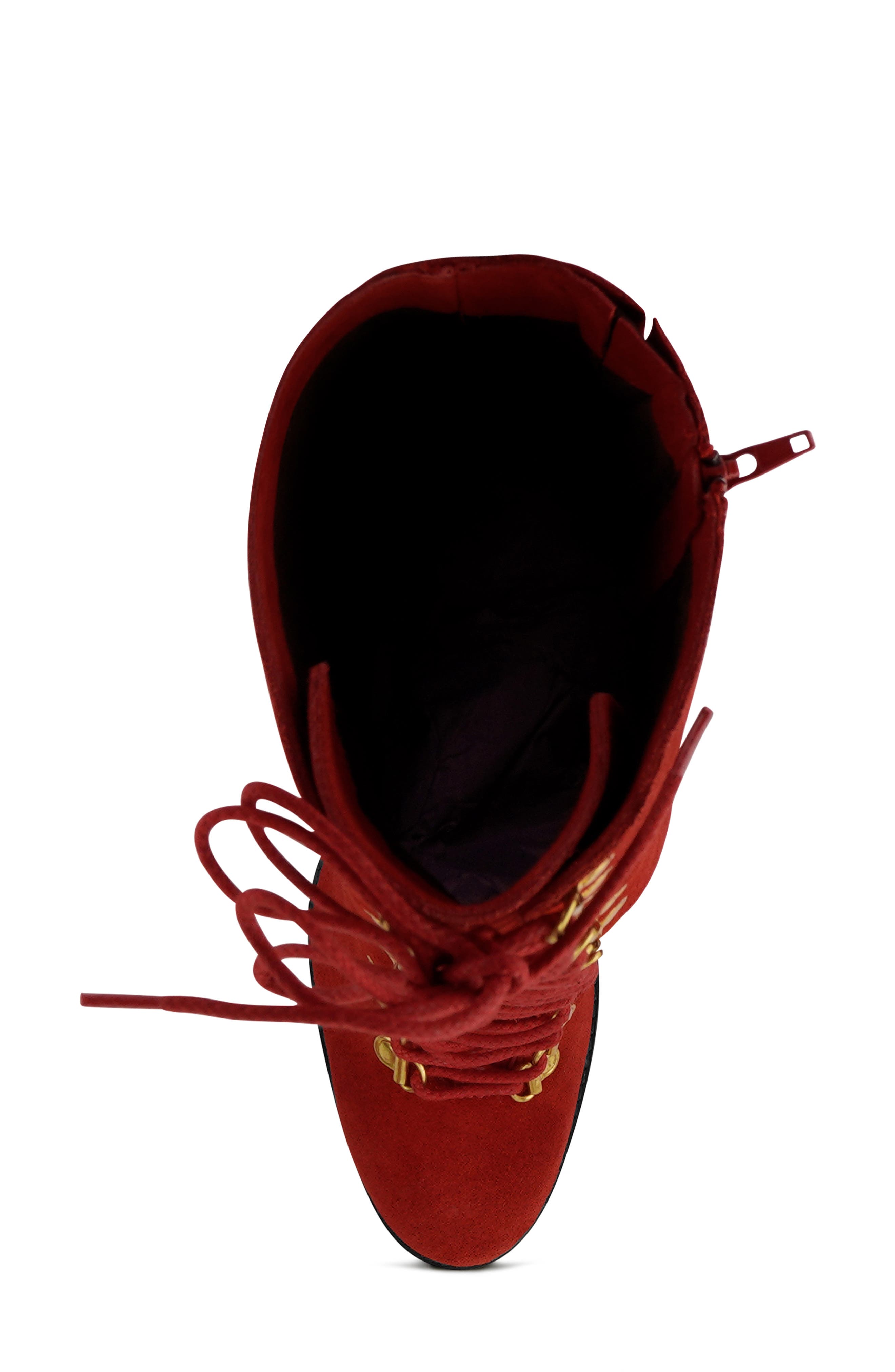 Rag & Co Street Slay Knee High Boot, Alternate, color, Red