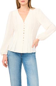 Ted Baker Textured Long Sleeve Top