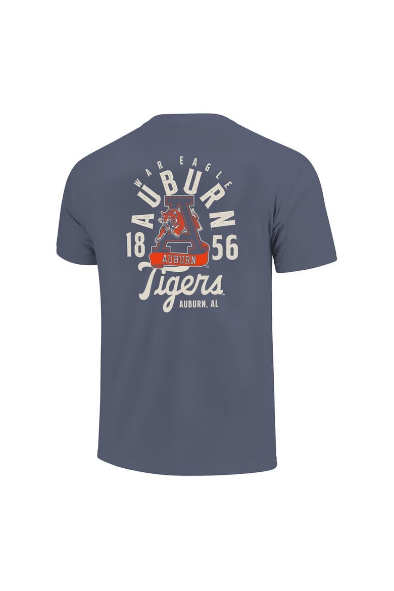 Youth Navy Auburn Tigers Comfort Colors Mascot Overlay T-Shirt, Alternate, color, Navy