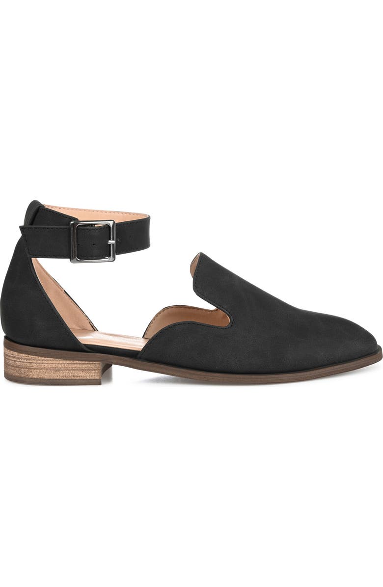 Journee Collection JOURNEE Loreta Ankle Buckle Flat, Alternate, color,