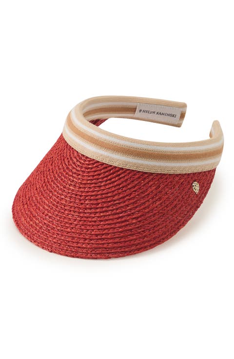 Bianca Raffia Visor