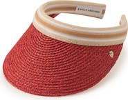Helen Kaminski Bianca Raffia Visor