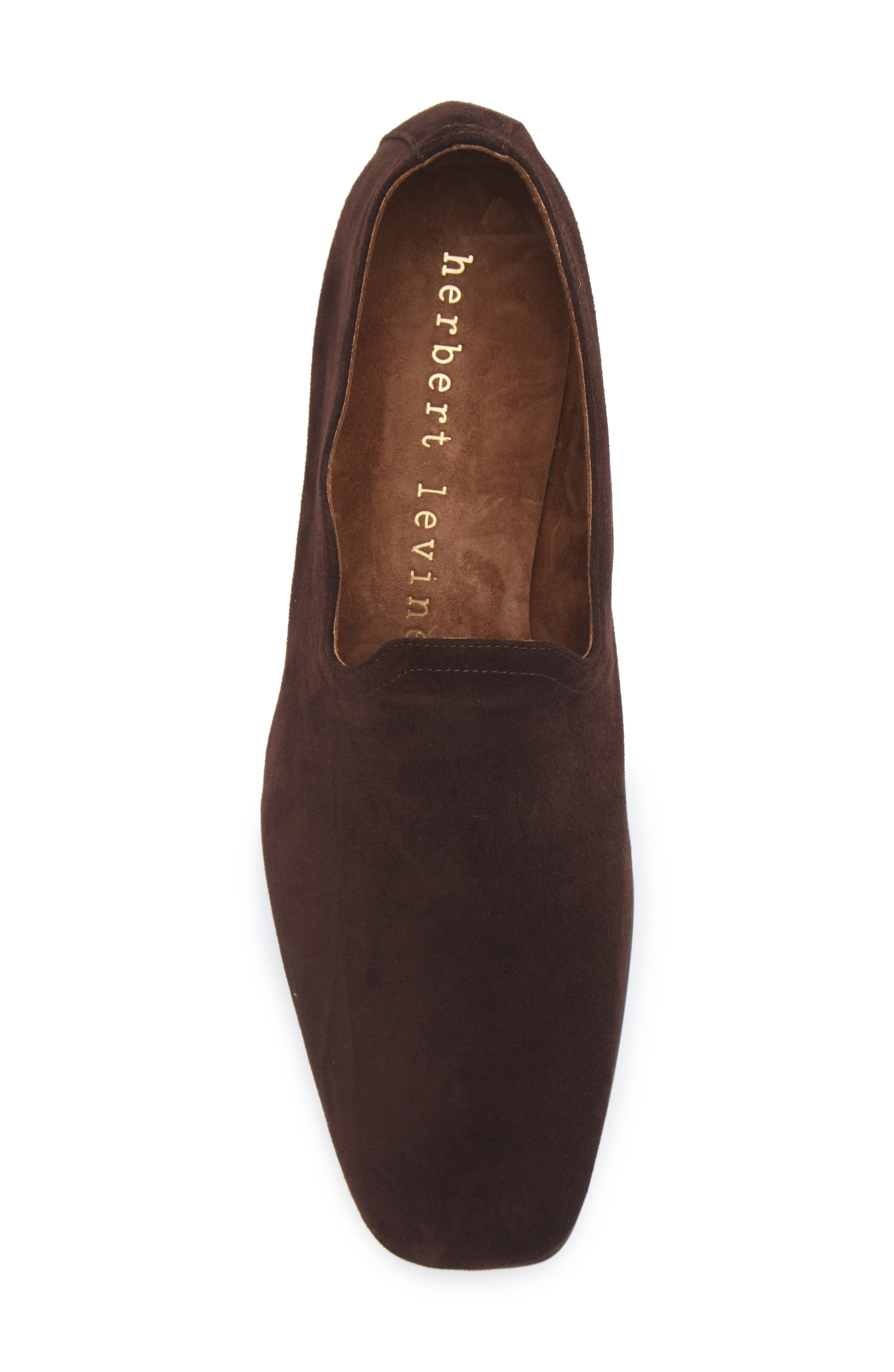 Soft Touch Leather Loafer, Alternate, color, SUEDE COFFEE
