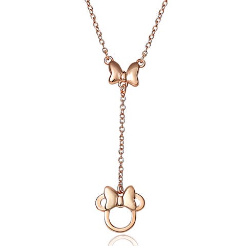 Minnie Mouse Necklace - 18-Inch Minnie Mouse Y
