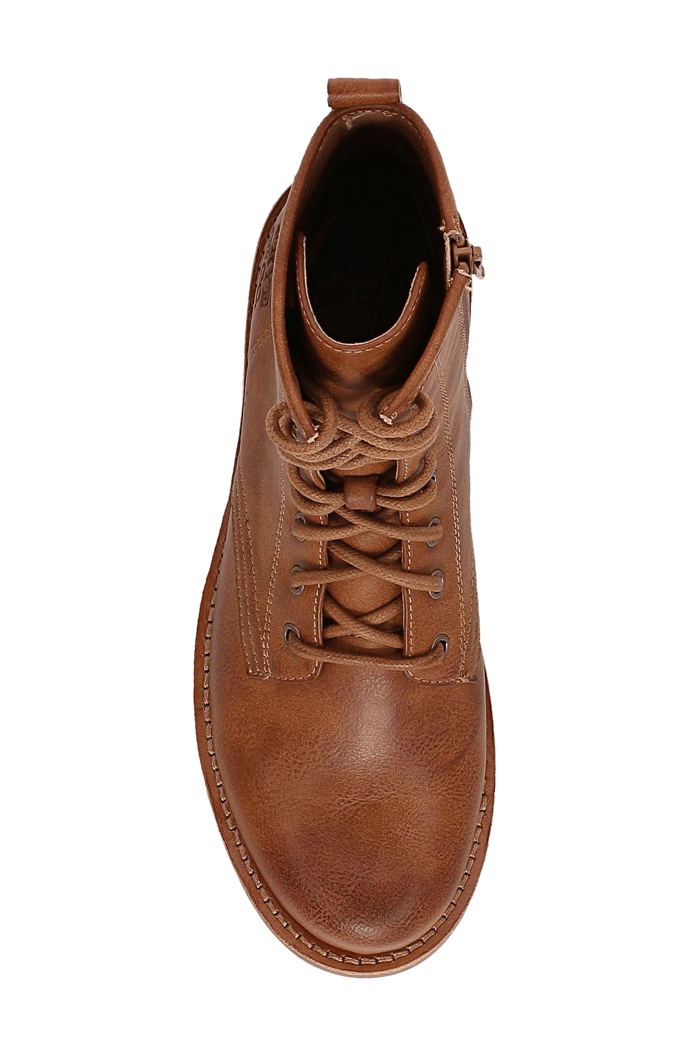 Chesnee Combat Boot, Alternate, color, CARAMEL