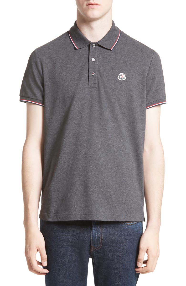 Moncler Maglia Polo, Main, color, 