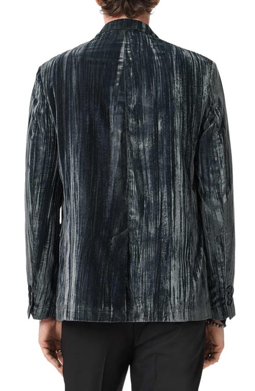John Varvatos Maddox Soft Velvet Jacket In Black