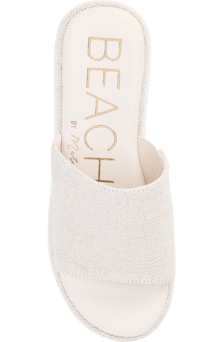 Coconuts by Matisse Pismo Platform Wedge Sandal, Alternate, color, Silver Speckle