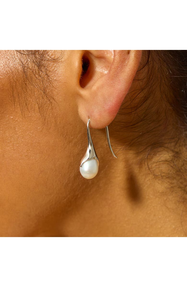 Lucy Quartermaine Pearl Drop Earrings, Alternate, color,