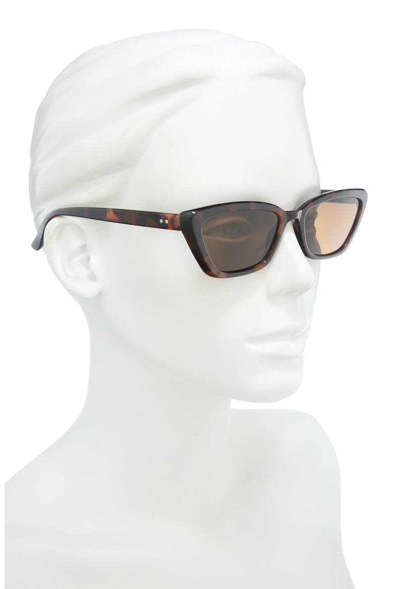 Cat Eye Sunglasses, Alternate, color, TORTOISE