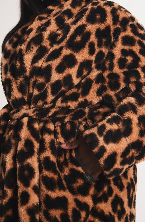 Savage X Fenty Undercover Softie Robe In Brown