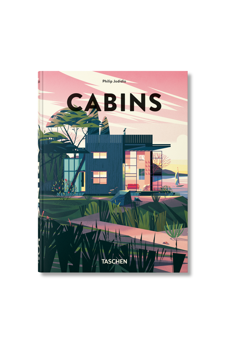 Cabins 45th ed English French German Book, Main, color, Green