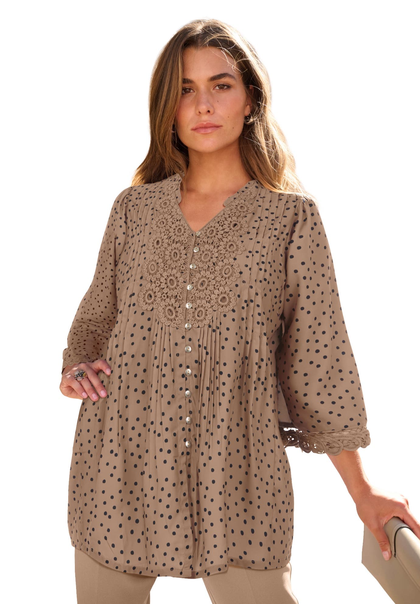 BROWN SUGAR PAINTED DOT