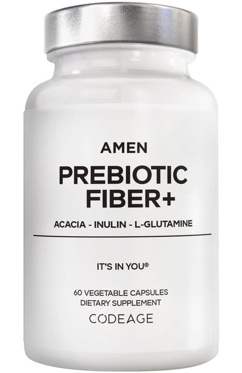 Amen Prebiotic Fiber+, Organic Acacia Fiber & Chicory Inulin Supplement in White  product