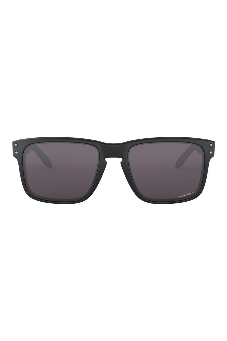 Holbrook 59mm Keyhole Sunglasses, Main, color, BLACK/ PRIZM GREY