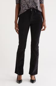 DKNY Jeans Cord High Waist Bootcut Jeans