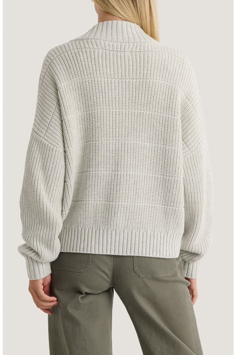 Coastloom Cardigan, Alternate, color, OFF WHITE HEATHER