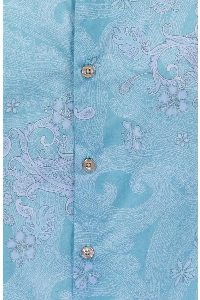 Paisley Explosion Mens Knit Shirt, Alternate, color, PAISLEY EXPLOSION TEAL