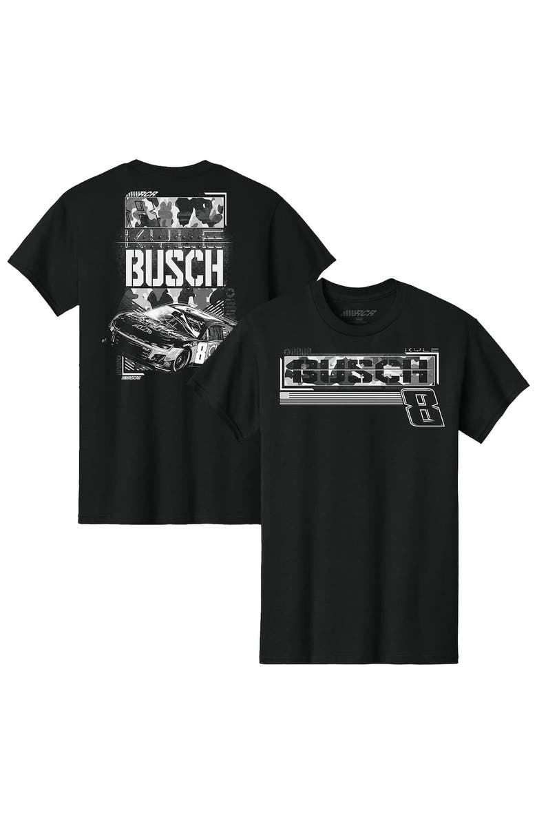 NASCAR Men's Richard Childress Racing Team Collection Black Kyle Busch Cheddar's Tonal T-Shirt, Alternate, color, Black