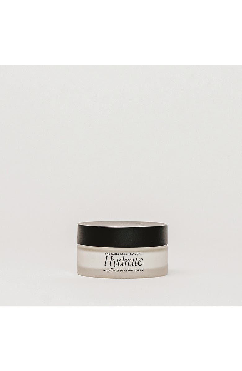 The Daily Essential Co Hydrate // Peptide + Squalane Moisturizer, Main, color, White