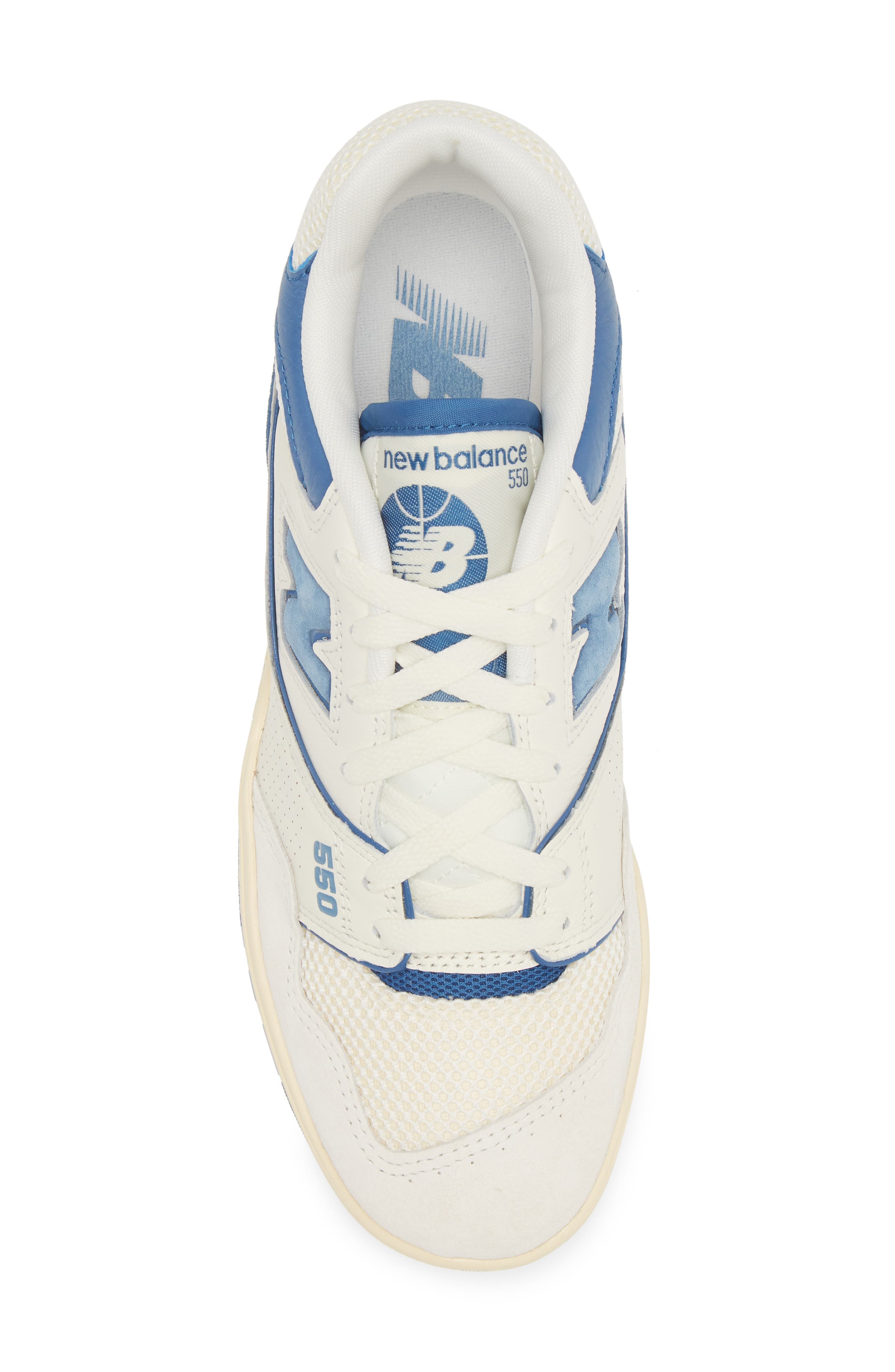 550 Basketball Sneaker, Alternate, color, SEA SALT/ BLUE AGATE