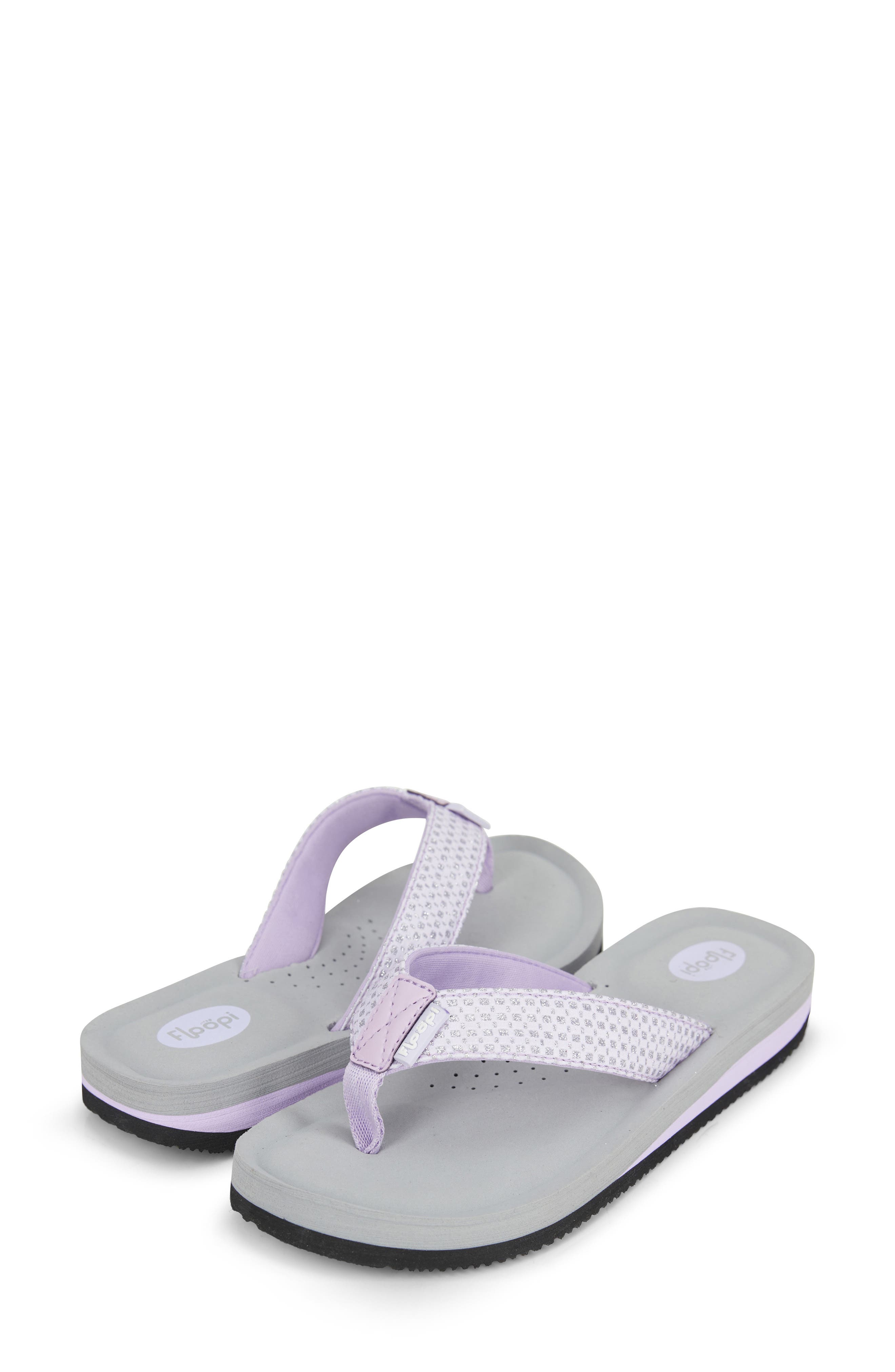Sofia Sparkly Flip Flop, Alternate, color, LAVENDER