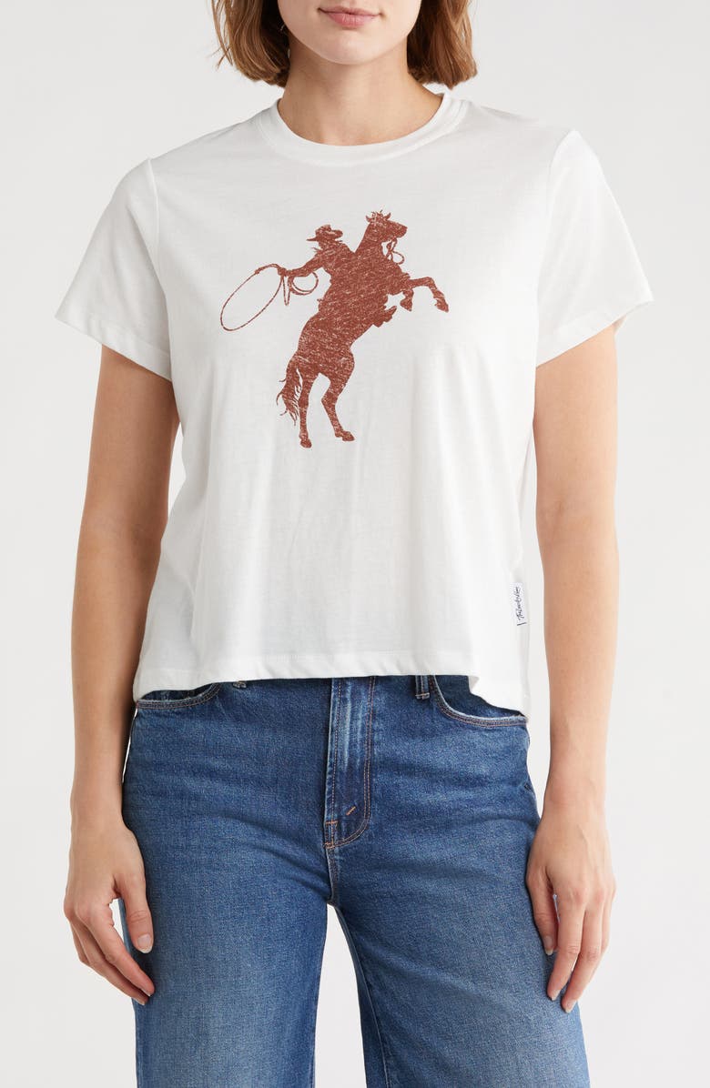 The Laundry Room Giddy Up Cotton Blend Graphic T-Shirt, Main, color,