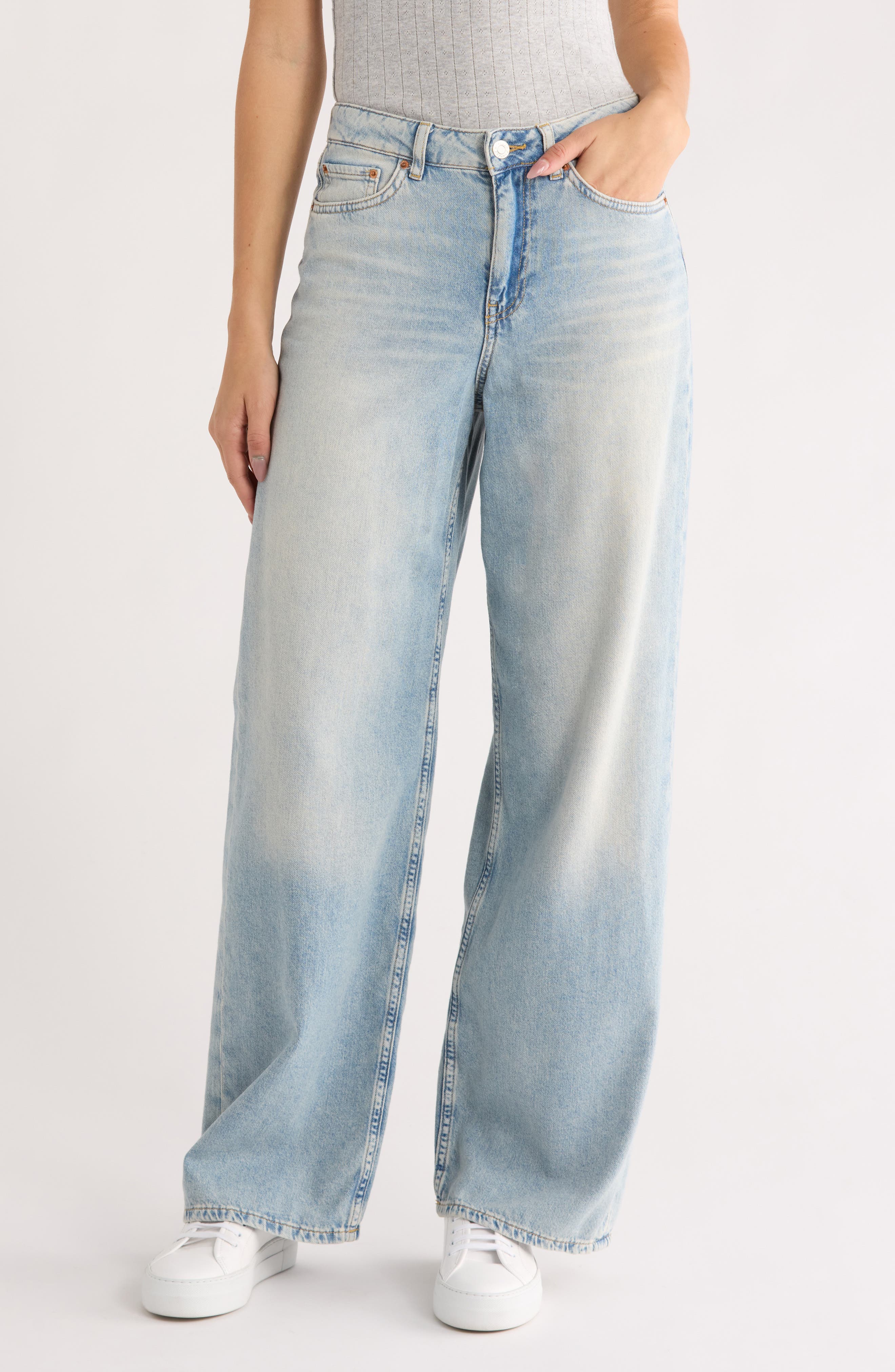 JJXX Tokyo High Waist Wide Leg Jeans