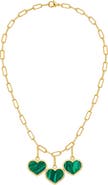 MESHMERISE Heart Pendant Necklace