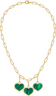 MESHMERISE Heart Pendant Necklace