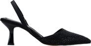 Forever & Always Shoes Rae Slingback Kitten Heel Pumps