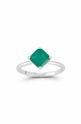 Princess Cut Cubic Zirconia Ring