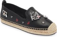 KARL LAGERFELD PARIS Malvie Espadrille Flat
