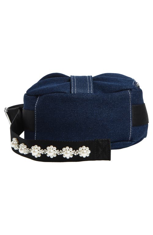 Simone Rocha Mini Bow Sateen Sling Bag