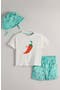  Ivory Lil Pepper- Teal Chilis